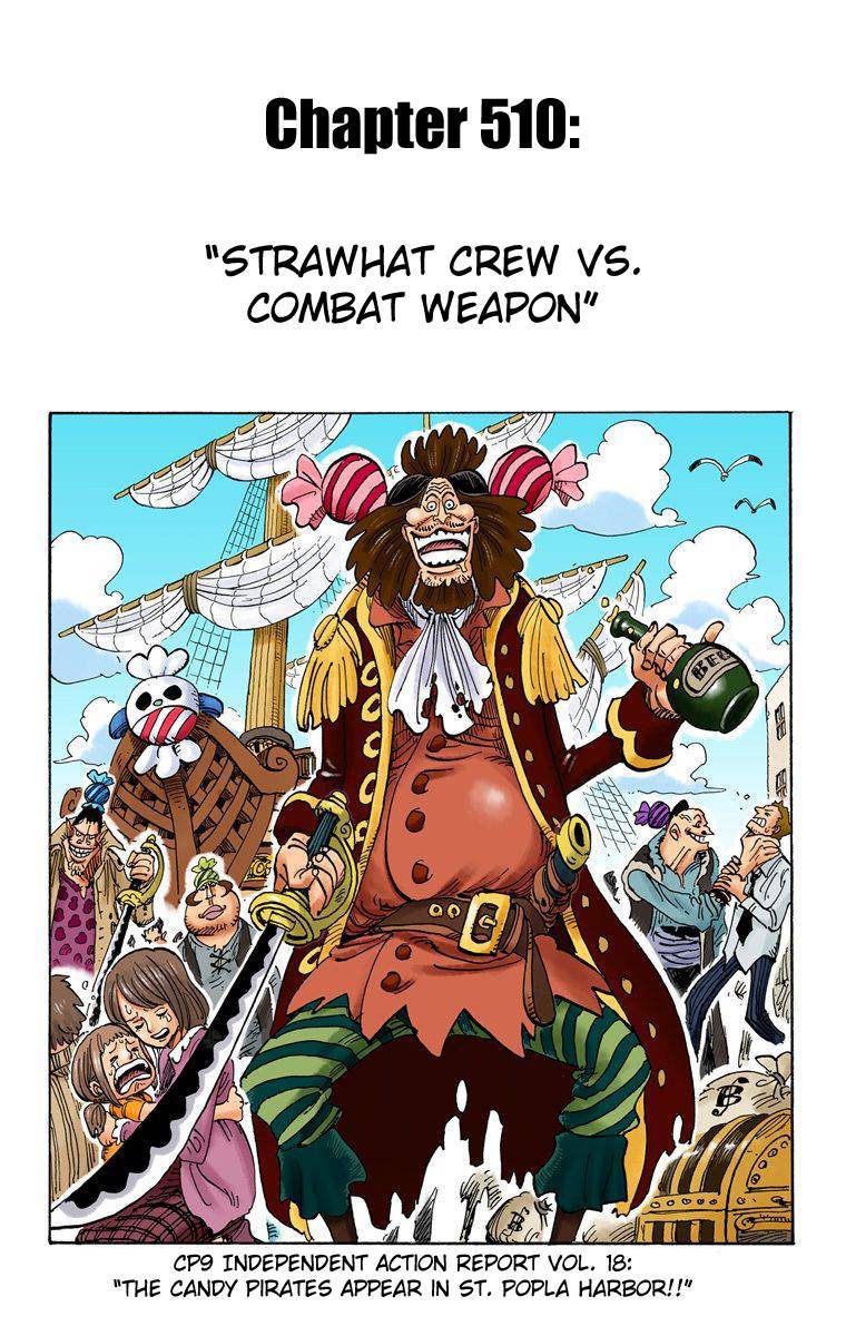 One Piece Digital Colored Chapter 510 image 02